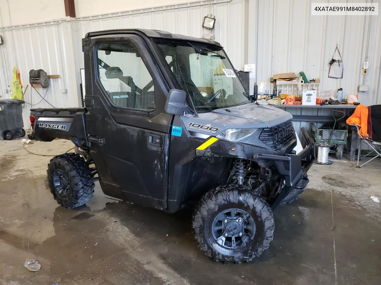 2021 Polaris Ranger 1000 Eps VIN: 4XATAE991M8402892 Lot: 75434094