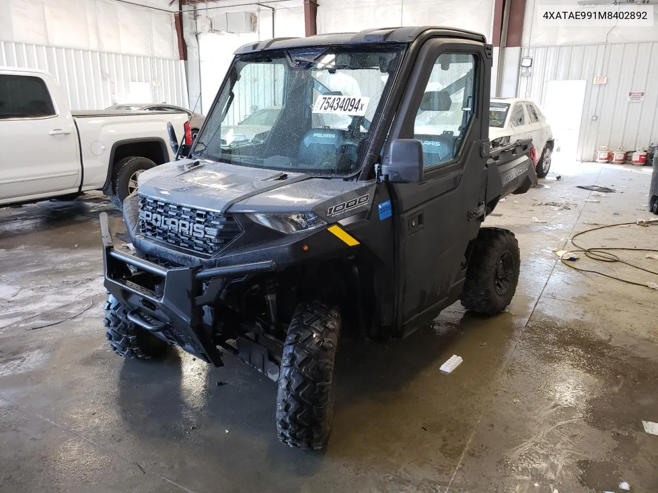 2021 Polaris Ranger 1000 Eps VIN: 4XATAE991M8402892 Lot: 75434094