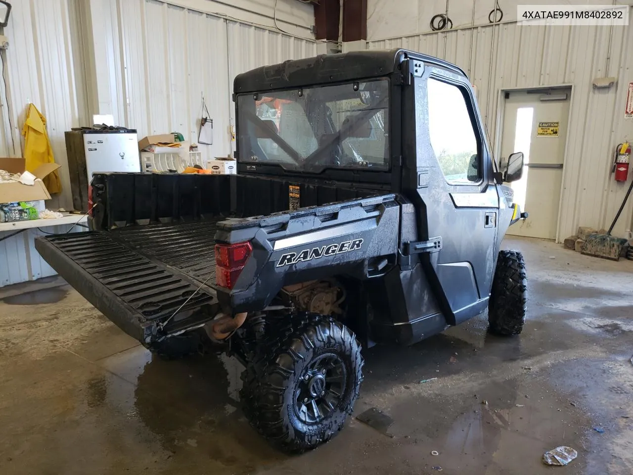 2021 Polaris Ranger 1000 Eps VIN: 4XATAE991M8402892 Lot: 75434094