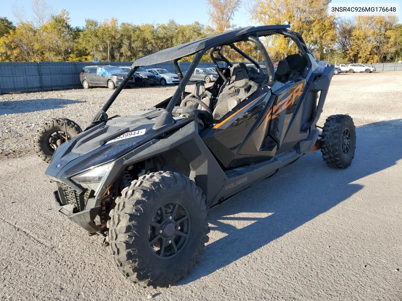 2021 Polaris Rzr Pro Xp 4 Premium VIN: 3NSR4C926MG176648 Lot: 76339944