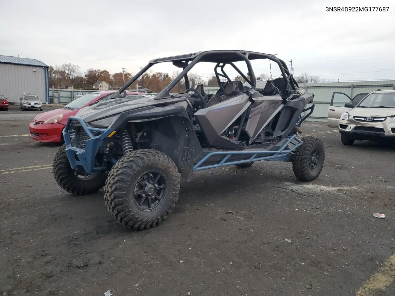 2021 Polaris Rzr Pro Xp 4 Ultimate VIN: 3NSR4D922MG177687 Lot: 78149124