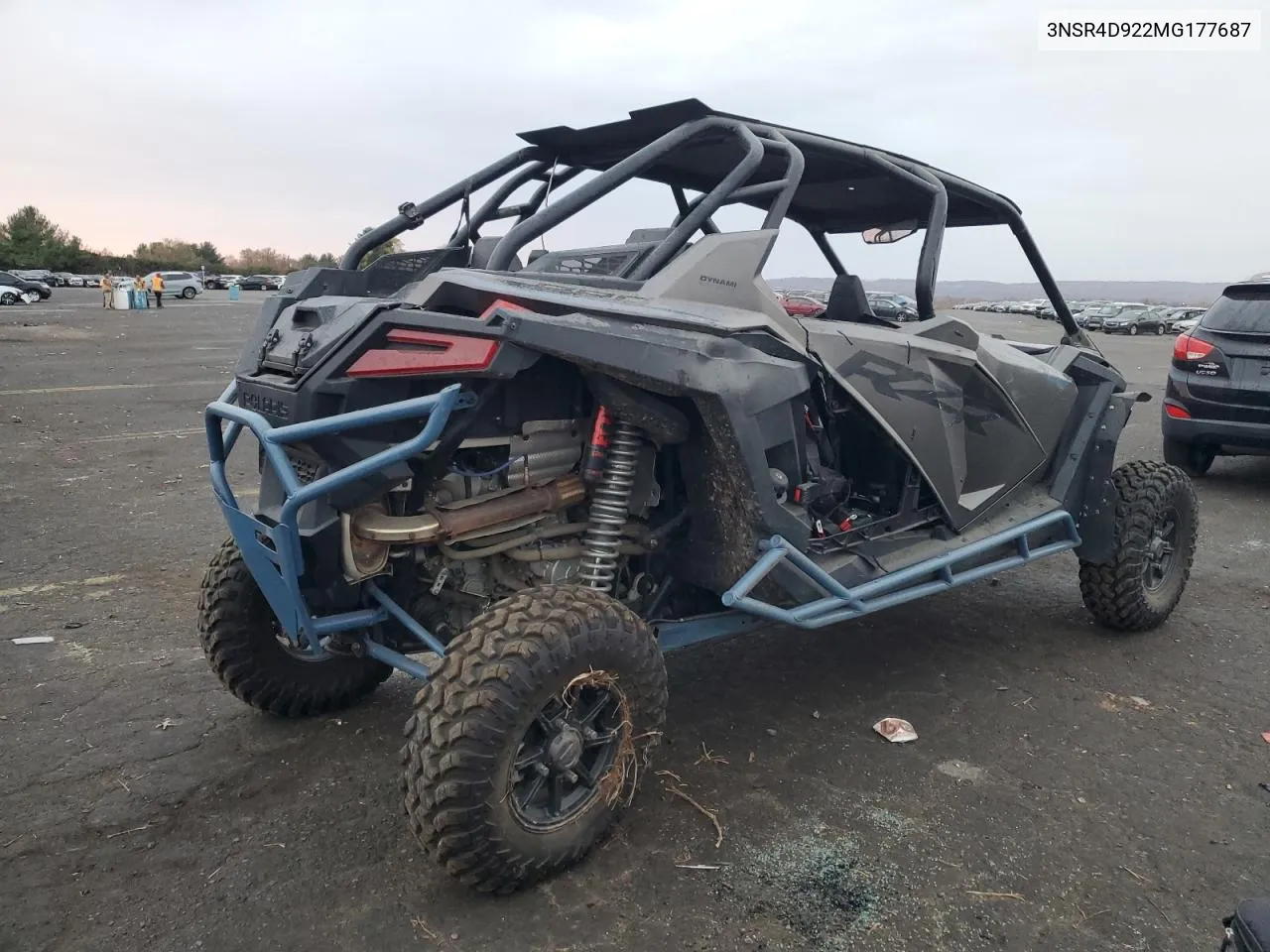 2021 Polaris Rzr Pro Xp 4 Ultimate VIN: 3NSR4D922MG177687 Lot: 78149124