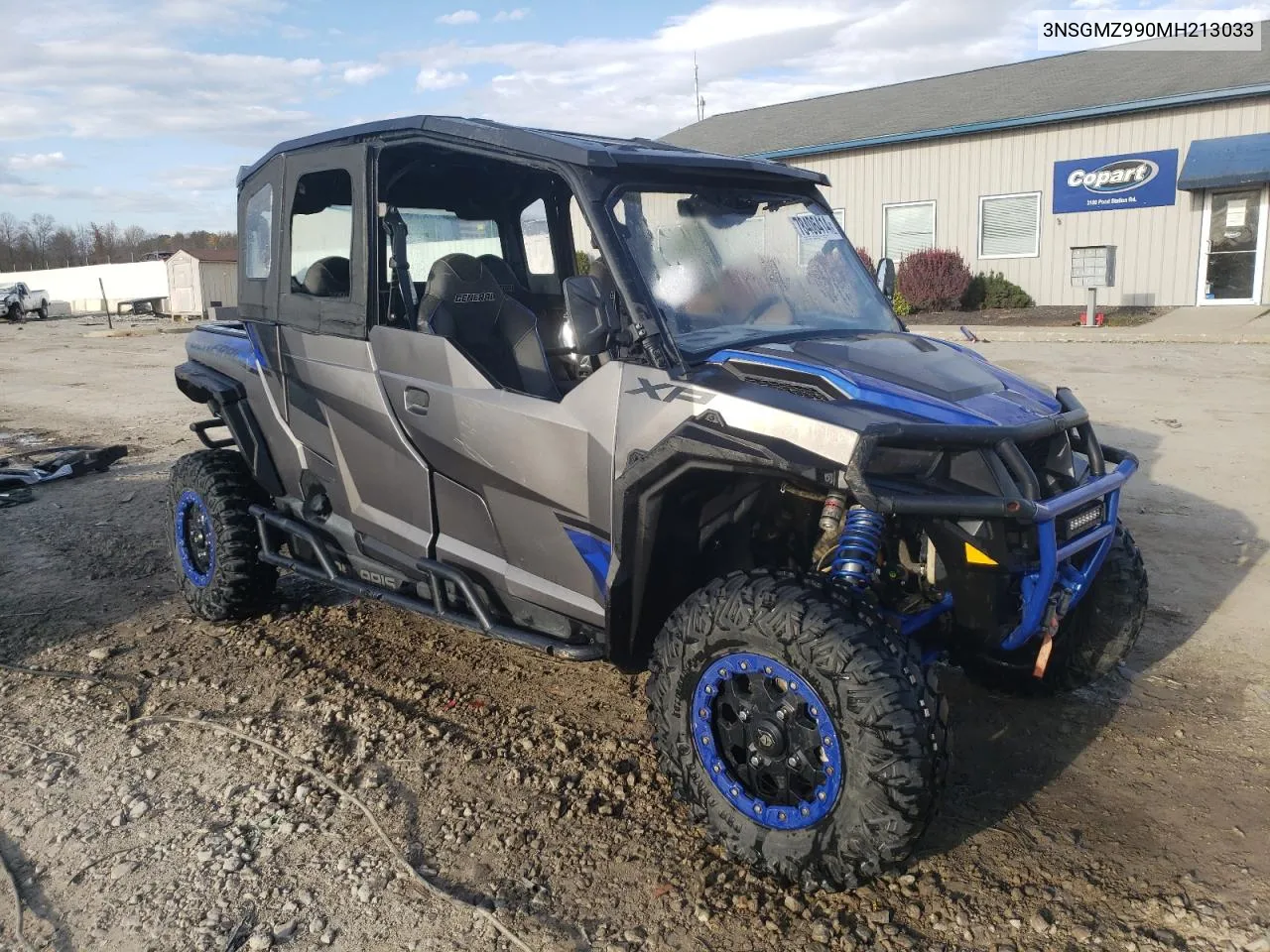 2021 Polaris General Xp 4 1000 Factory Custom Edition VIN: 3NSGMZ990MH213033 Lot: 78406414