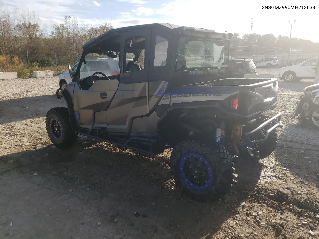 2021 Polaris General Xp 4 1000 Factory Custom Edition VIN: 3NSGMZ990MH213033 Lot: 78406414