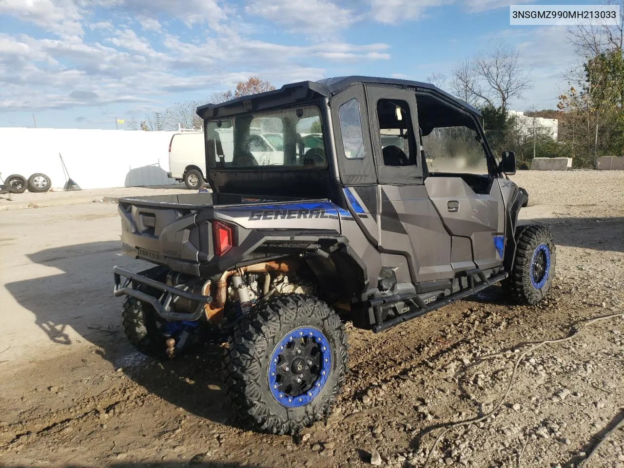 2021 Polaris General Xp 4 1000 Factory Custom Edition VIN: 3NSGMZ990MH213033 Lot: 78406414