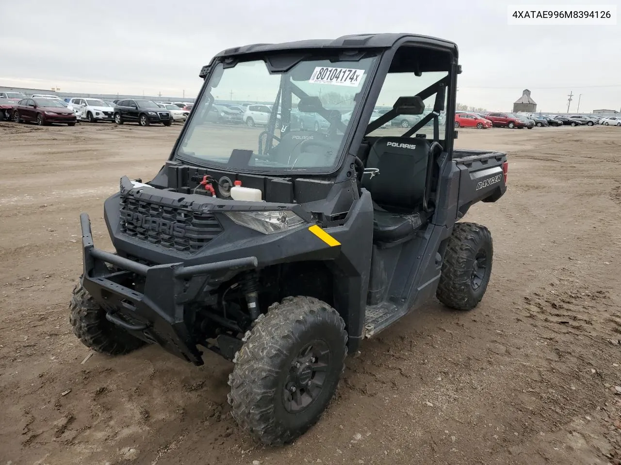 2021 Polaris Ranger 1000 Eps VIN: 4XATAE996M8394126 Lot: 80104174