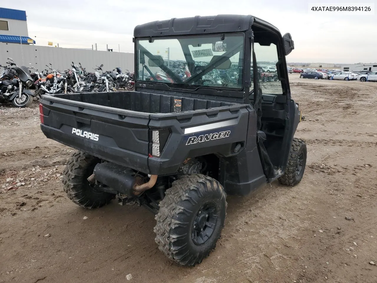 2021 Polaris Ranger 1000 Eps VIN: 4XATAE996M8394126 Lot: 80104174