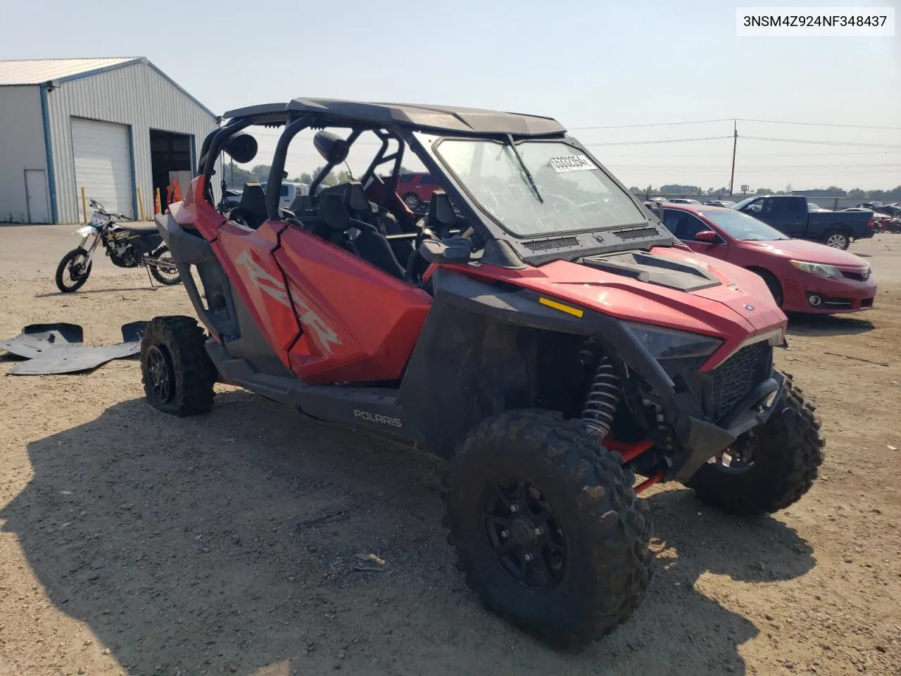 2022 Polaris Rzr Pro Xp 4 Premium VIN: 3NSM4Z924NF348437 Lot: 65332354