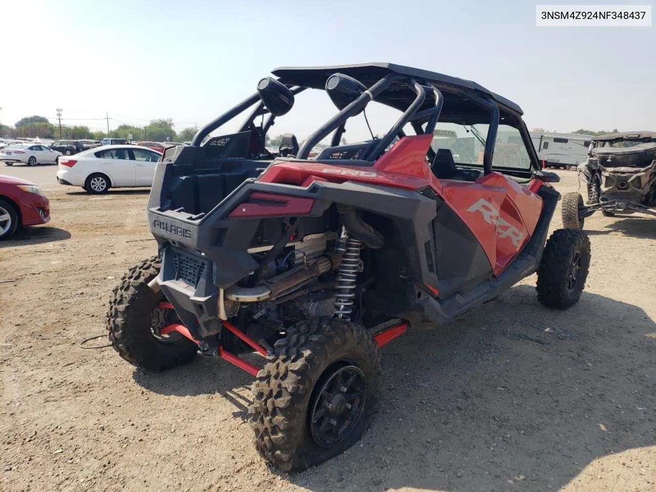 2022 Polaris Rzr Pro Xp 4 Premium VIN: 3NSM4Z924NF348437 Lot: 65332354