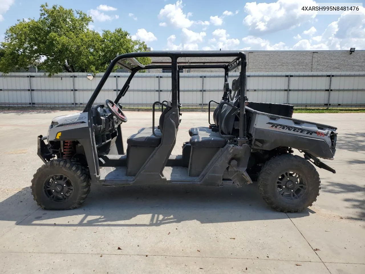 2022 Polaris Ranger Crew Xp 1000 Trail Boss VIN: 4XARSH995N8481476 Lot: 68669894