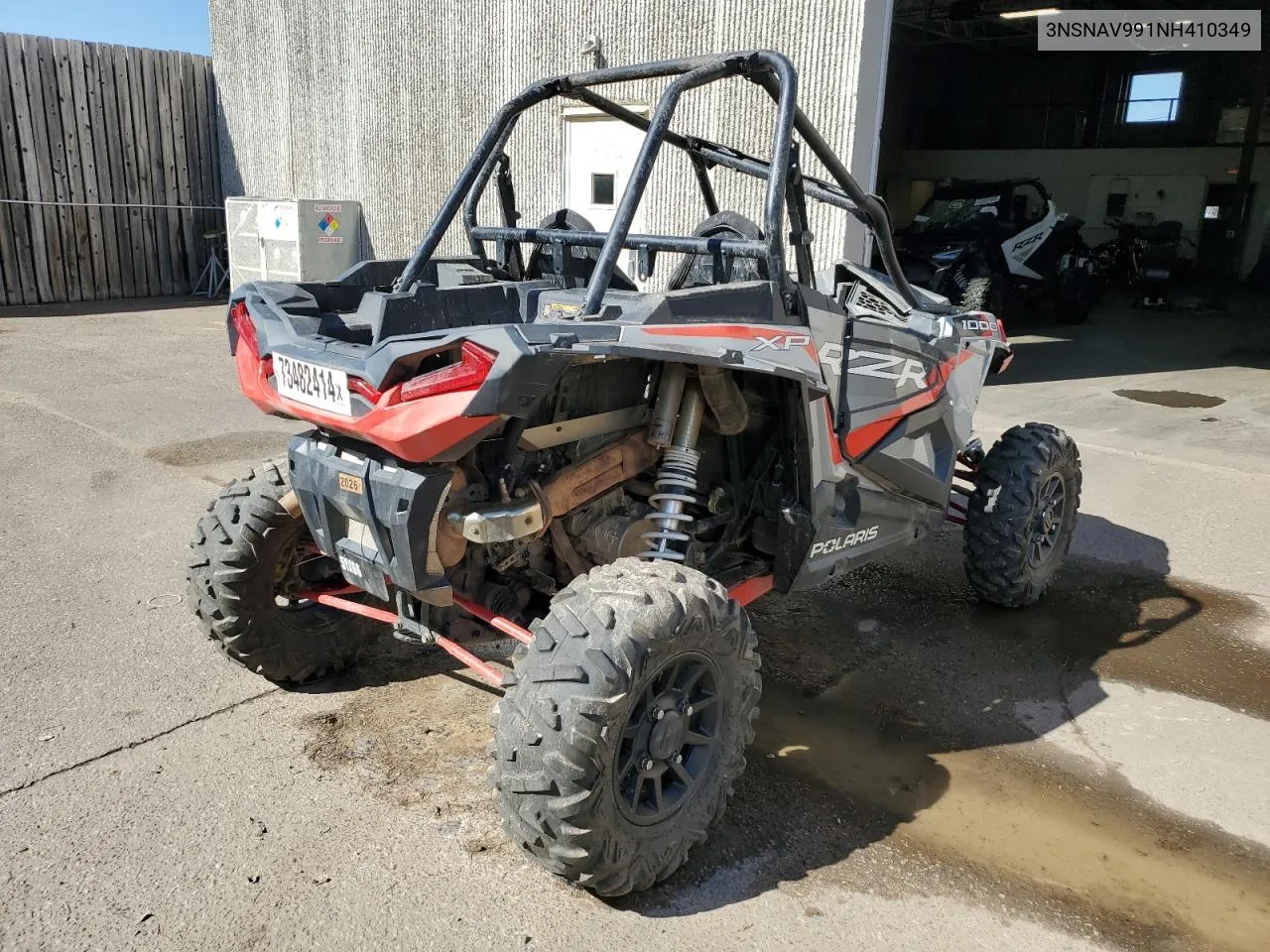 2022 Polaris Rzr Xp 1000 Premium VIN: 3NSNAV991NH410349 Lot: 73482414