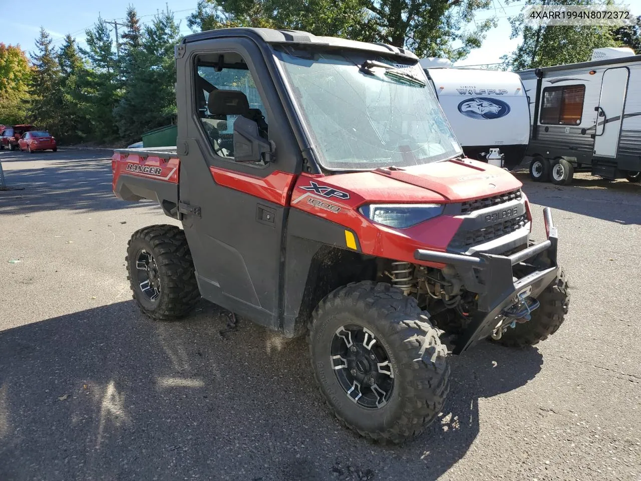 2022 Polaris Ranger Crew Xp 1000 Northstar Ultimate VIN: 4XARR1994N8072372 Lot: 74369864