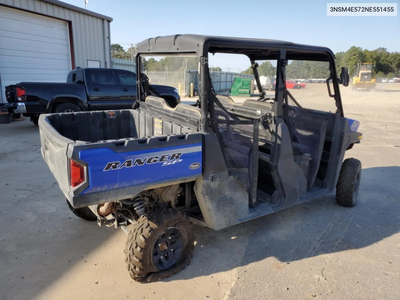 2022 Polaris Ranger Crew Sp 570 Premium VIN: 3NSM4E572NE551455 Lot: 74718834