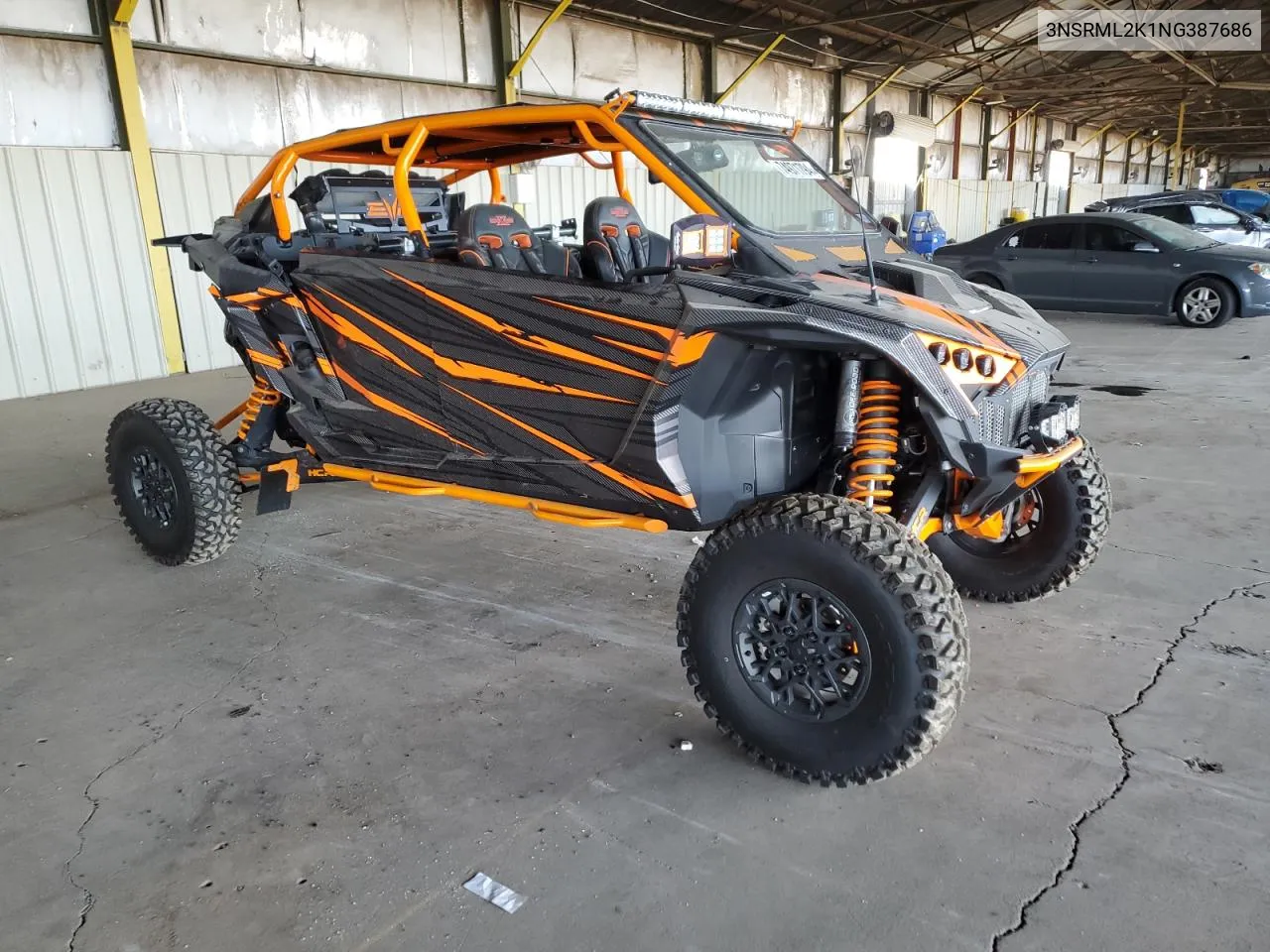 2022 Polaris Rzr Pro R 4 Ultimate Launch Edition VIN: 3NSRML2K1NG387686 Lot: 74971794