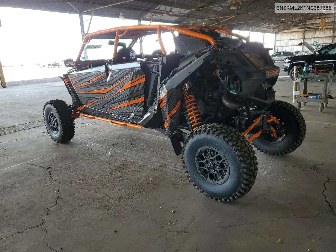 2022 Polaris Rzr Pro R 4 Ultimate Launch Edition VIN: 3NSRML2K1NG387686 Lot: 74971794