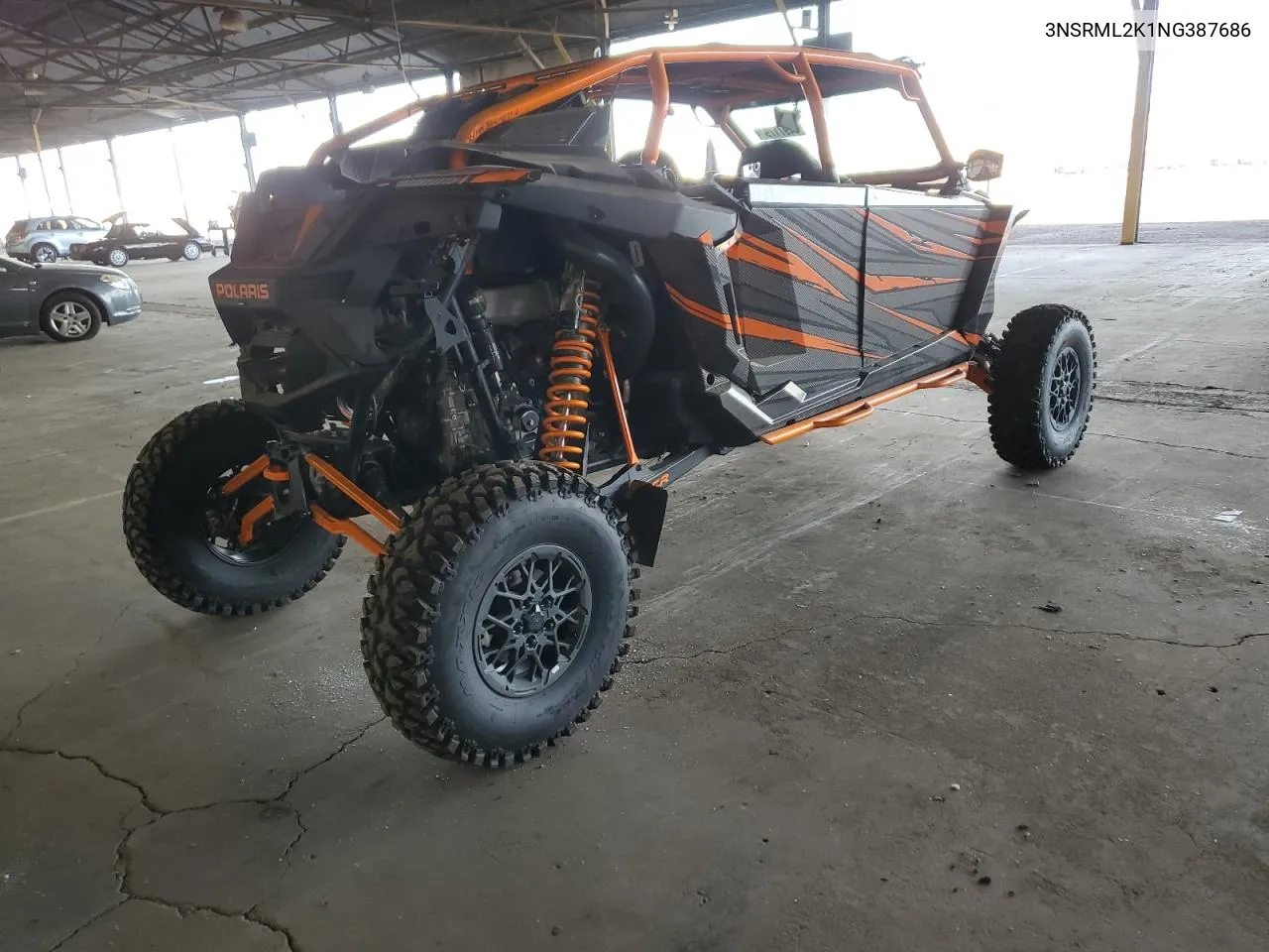 2022 Polaris Rzr Pro R 4 Ultimate Launch Edition VIN: 3NSRML2K1NG387686 Lot: 74971794