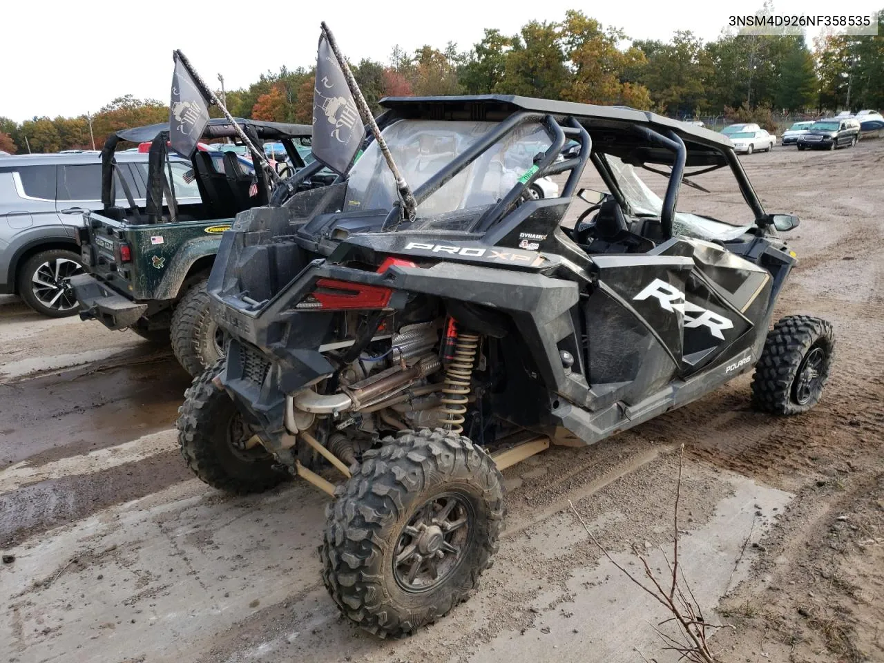 2022 Polaris Rzr Pro Xp 4 Ultimate VIN: 3NSM4D926NF358535 Lot: 75820664