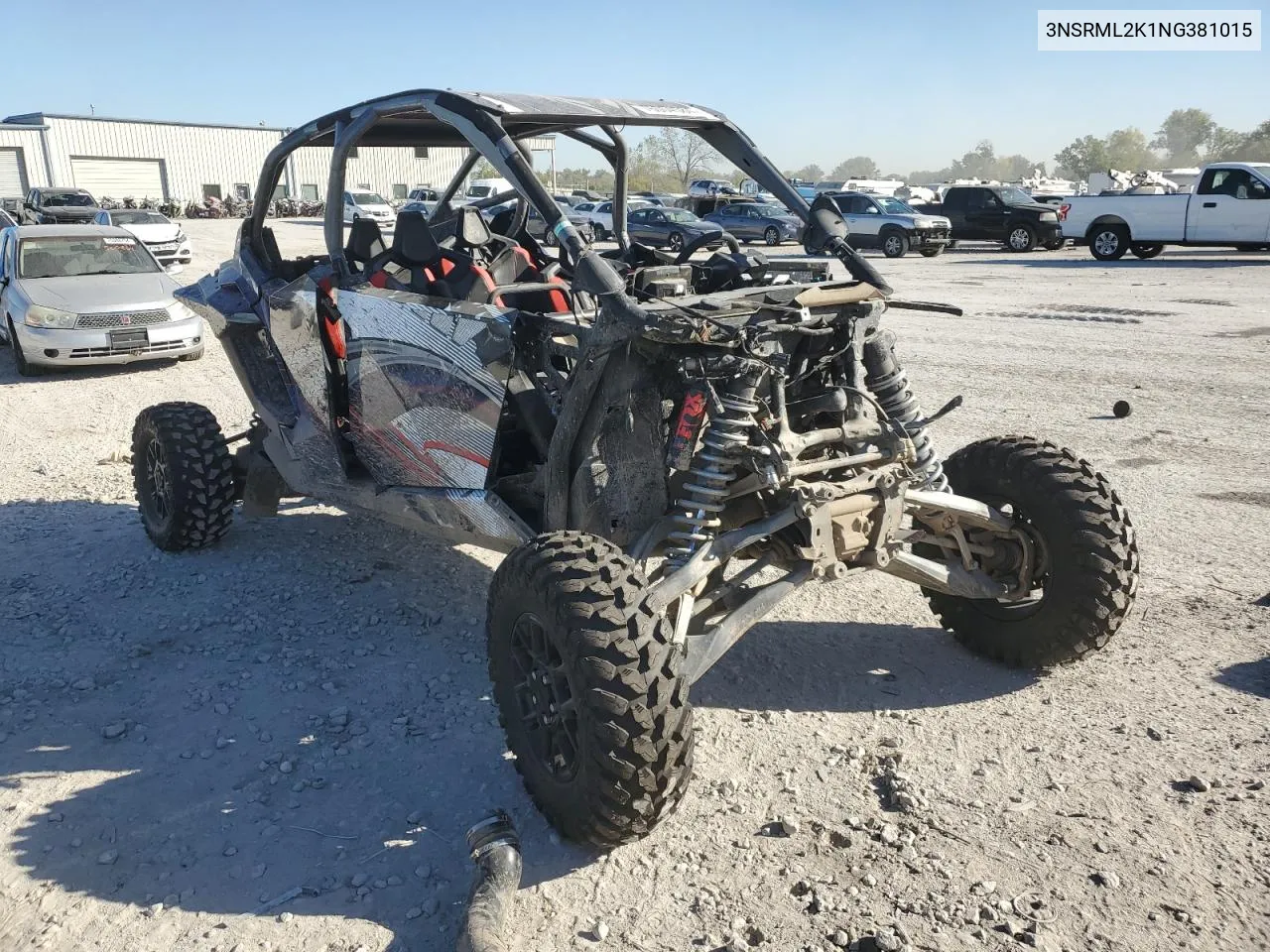 2022 Polaris Rzr Pro R 4 Ultimate Launch Edition VIN: 3NSRML2K1NG381015 Lot: 76004584