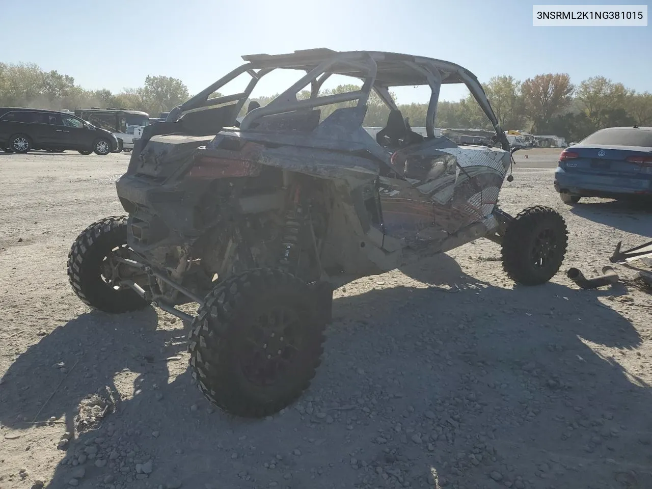 2022 Polaris Rzr Pro R 4 Ultimate Launch Edition VIN: 3NSRML2K1NG381015 Lot: 76004584