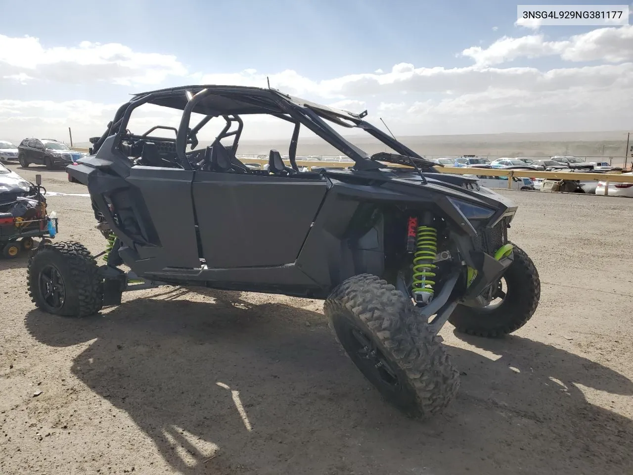 2022 Polaris Rzr Turbo R 4 Ultimate VIN: 3NSG4L929NG381177 Lot: 76307144