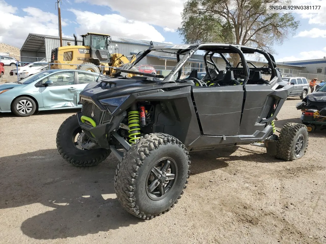 2022 Polaris Rzr Turbo R 4 Ultimate VIN: 3NSG4L929NG381177 Lot: 76307144