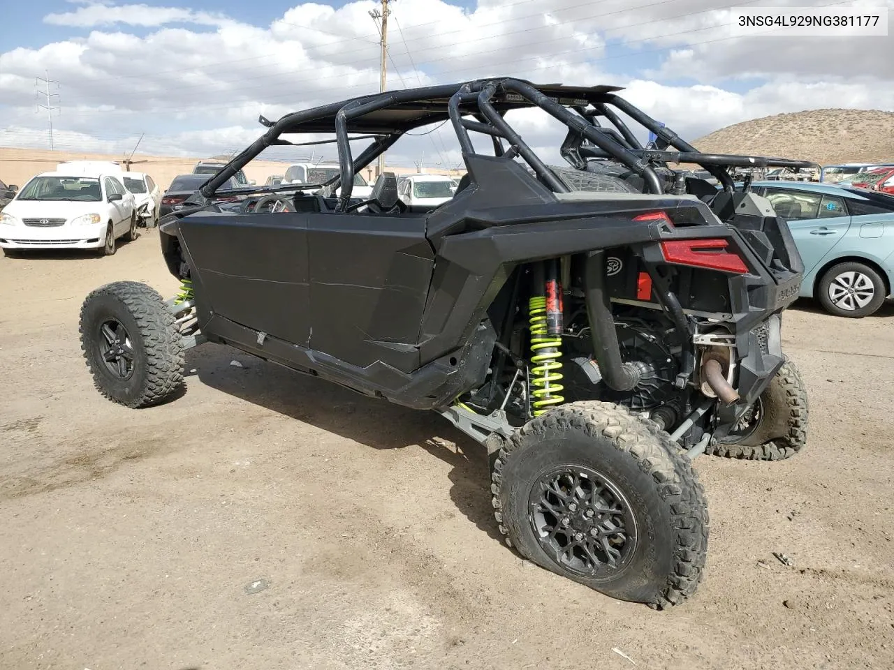 2022 Polaris Rzr Turbo R 4 Ultimate VIN: 3NSG4L929NG381177 Lot: 76307144