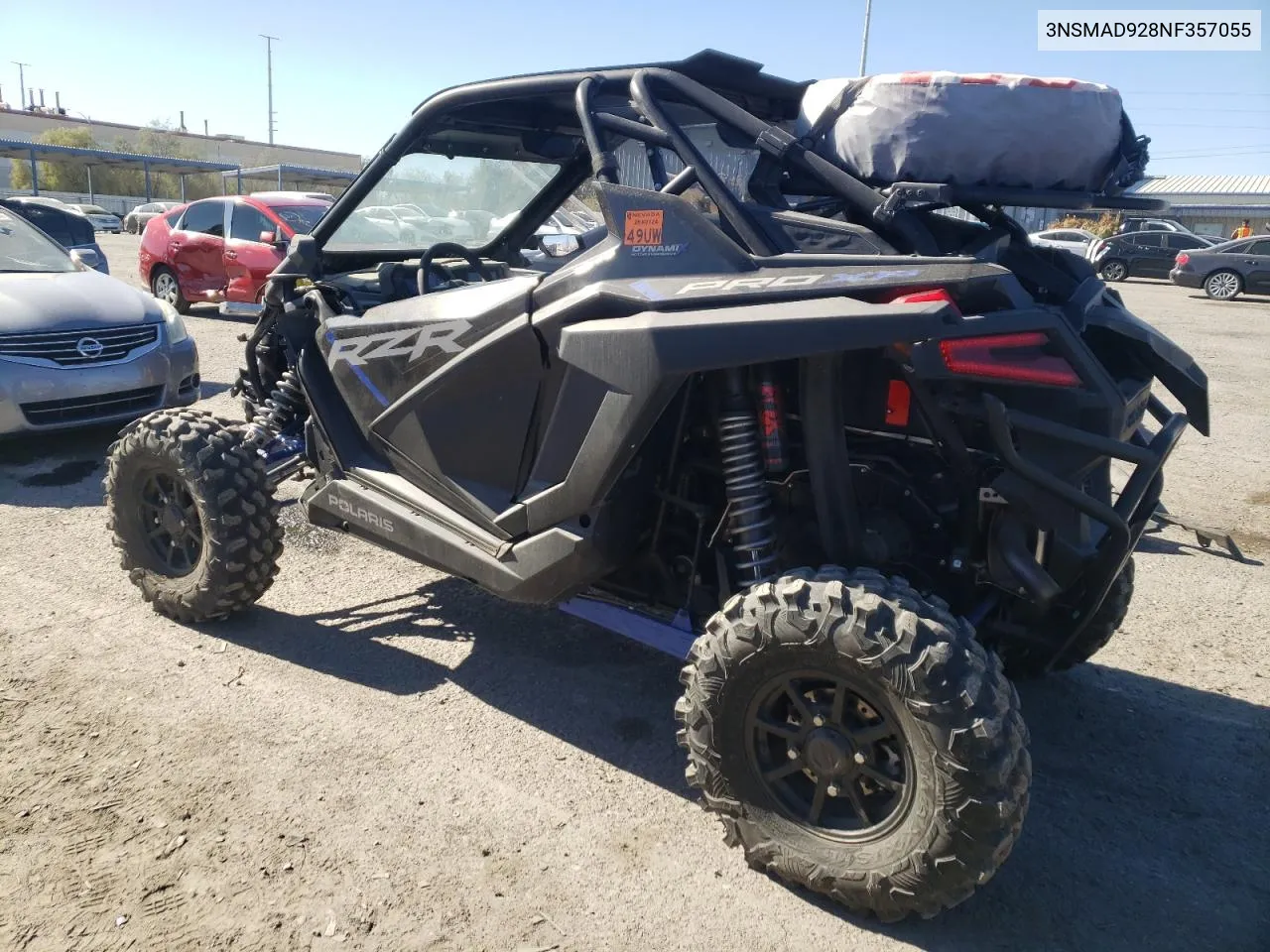 2022 Polaris Rzr Pro Xp Ultimate VIN: 3NSMAD928NF357055 Lot: 76725904