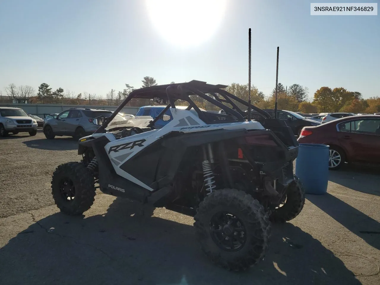 2022 Polaris Rzr Pro Xp Sport VIN: 3NSRAE921NF346829 Lot: 76794214