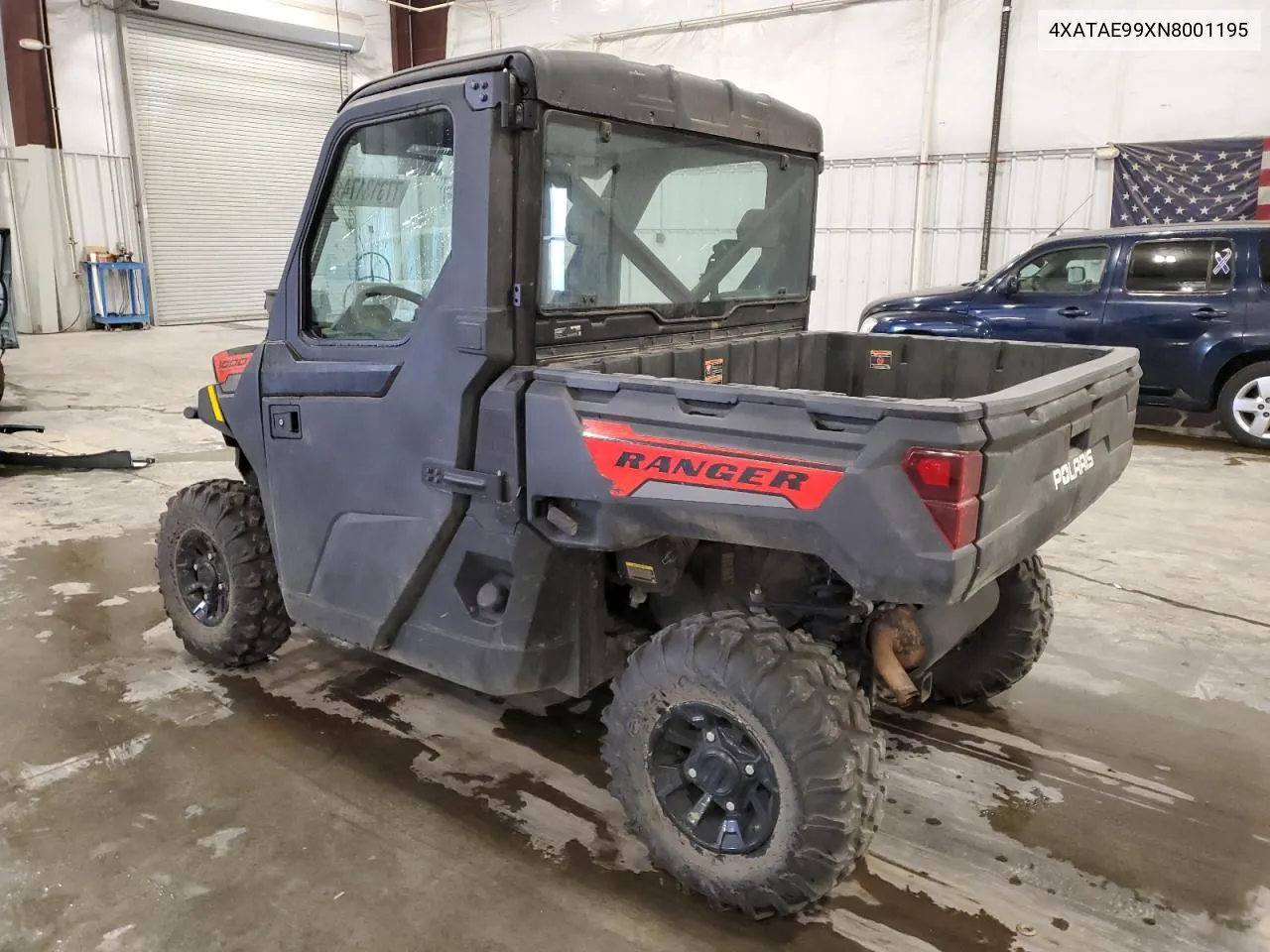 2022 Polaris Ranger 1000 Eps VIN: 4XATAE99XN8001195 Lot: 77313174