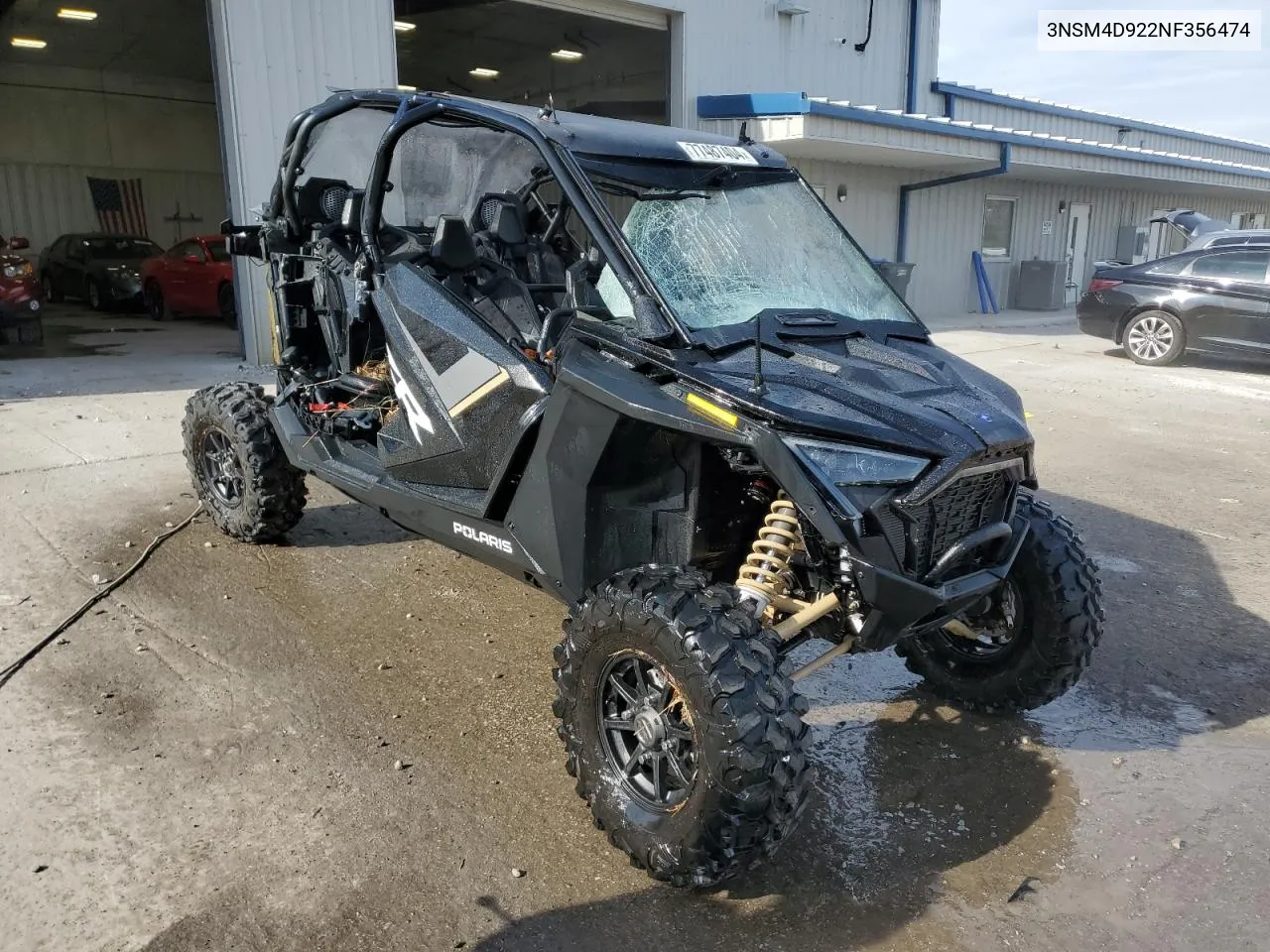 2022 Polaris Rzr Pro Xp 4 Ultimate VIN: 3NSM4D922NF356474 Lot: 77487404