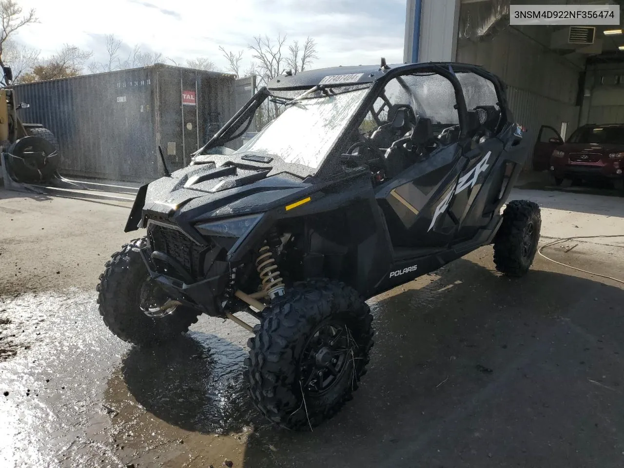 2022 Polaris Rzr Pro Xp 4 Ultimate VIN: 3NSM4D922NF356474 Lot: 77487404