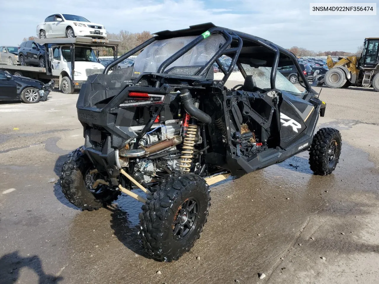 2022 Polaris Rzr Pro Xp 4 Ultimate VIN: 3NSM4D922NF356474 Lot: 77487404