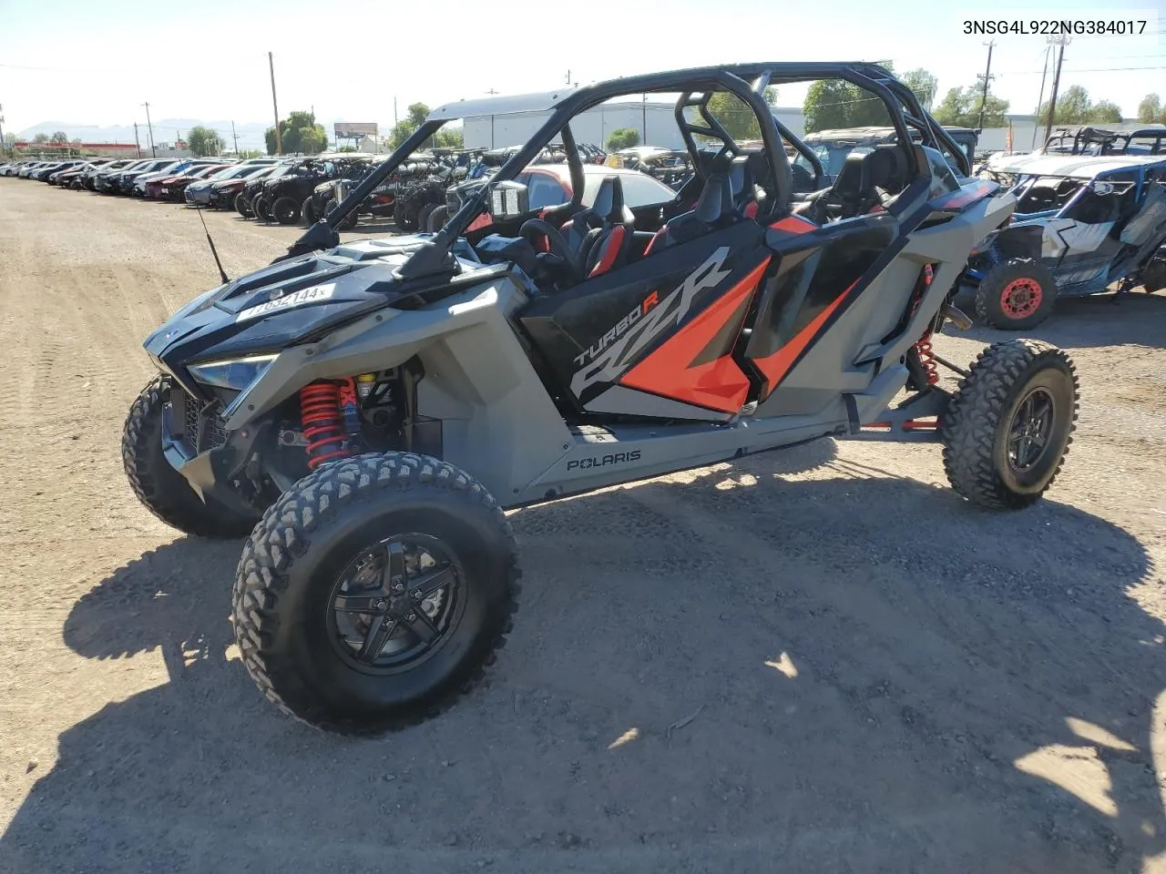 2022 Polaris Rzr Turbo R 4 Ultimate VIN: 3NSG4L922NG384017 Lot: 77632144