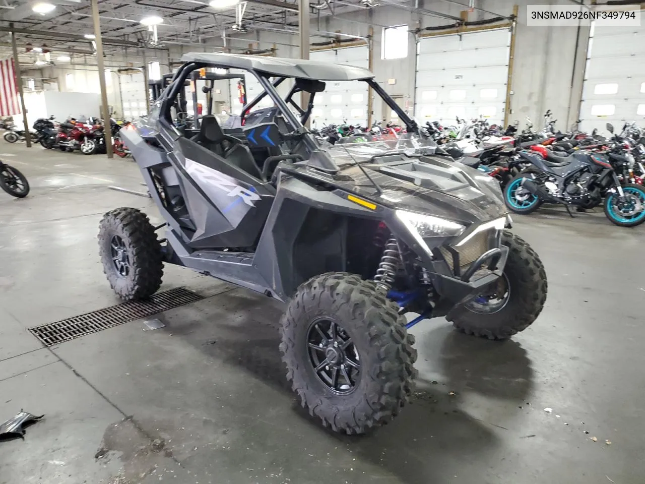 2022 Polaris Rzr Pro Xp Ultimate VIN: 3NSMAD926NF349794 Lot: 77763264