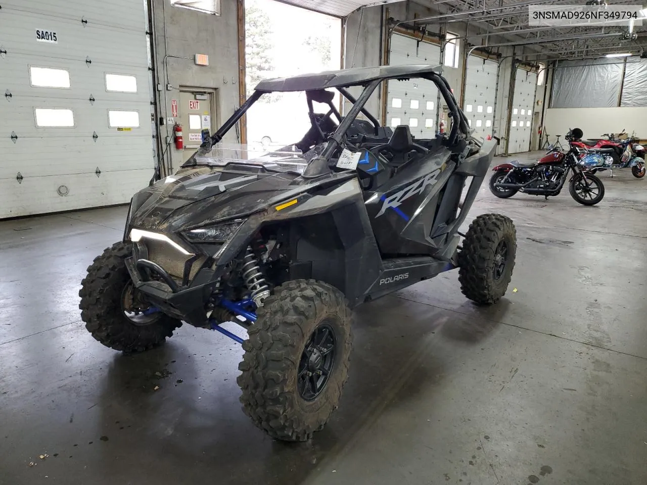 2022 Polaris Rzr Pro Xp Ultimate VIN: 3NSMAD926NF349794 Lot: 77763264