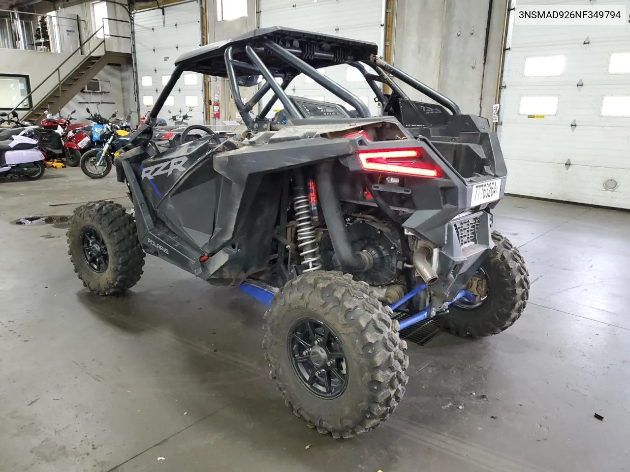 2022 Polaris Rzr Pro Xp Ultimate VIN: 3NSMAD926NF349794 Lot: 77763264