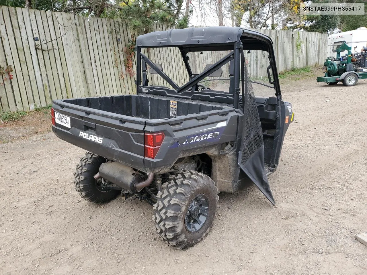 2023 Polaris Ranger 1000 Eps VIN: 3NSTAE999PH355417 Lot: 74005254