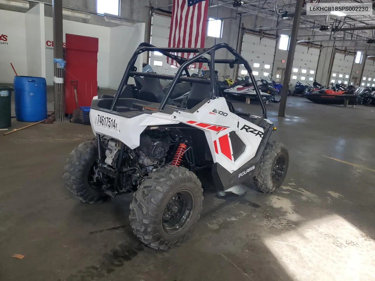 2023 Polaris Rzr 200 Efi VIN: L6KHCB185PS002230 Lot: 74617514