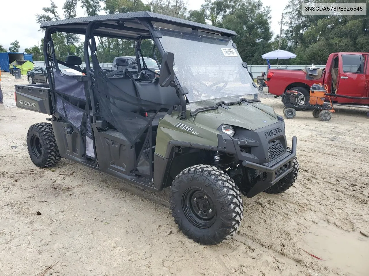 2023 Polaris Ranger Crew 570-6 VIN: 3NSCDA578PE326545 Lot: 74655654