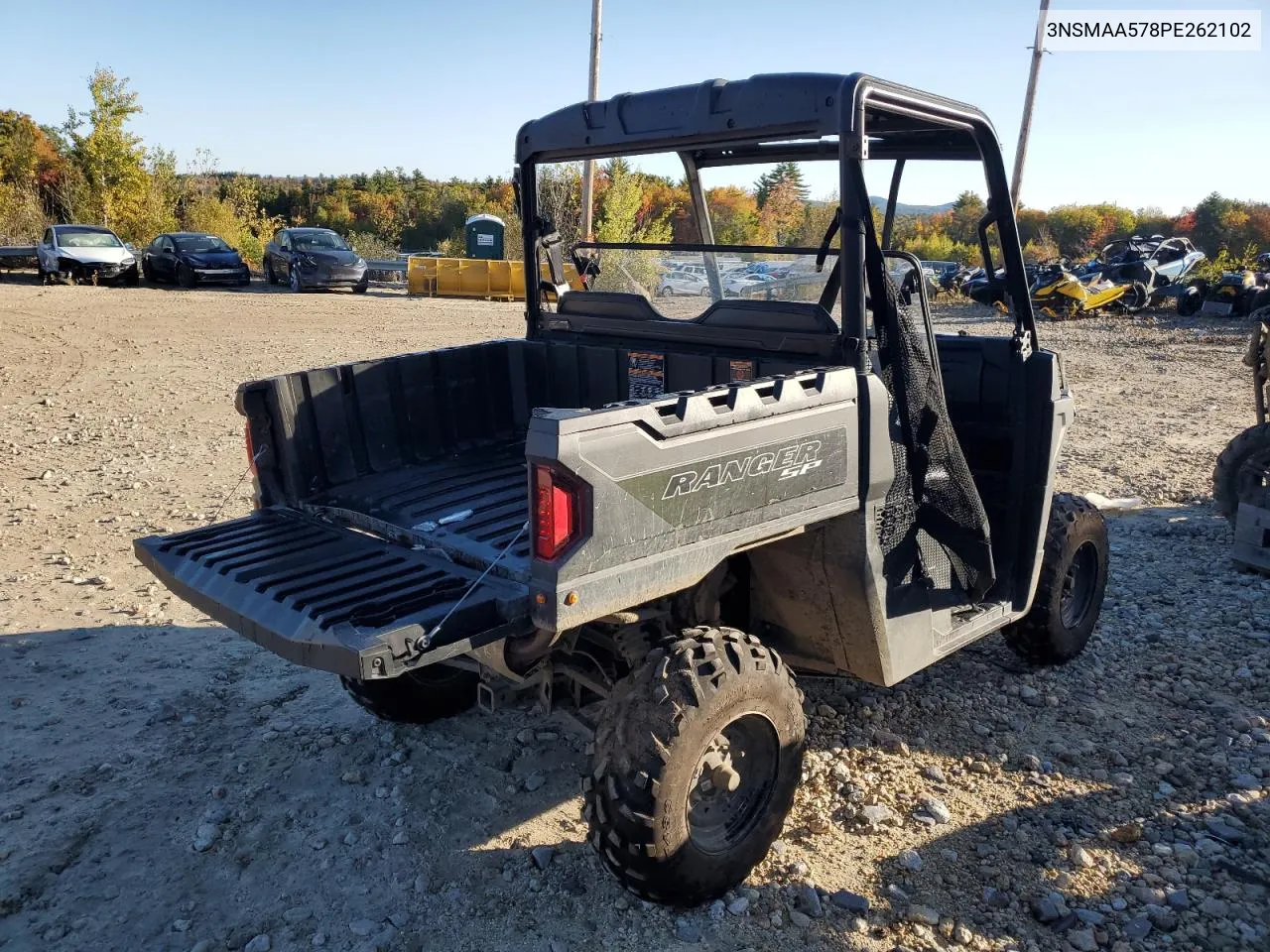 2023 Polaris Ranger Sp 570 VIN: 3NSMAA578PE262102 Lot: 74827604