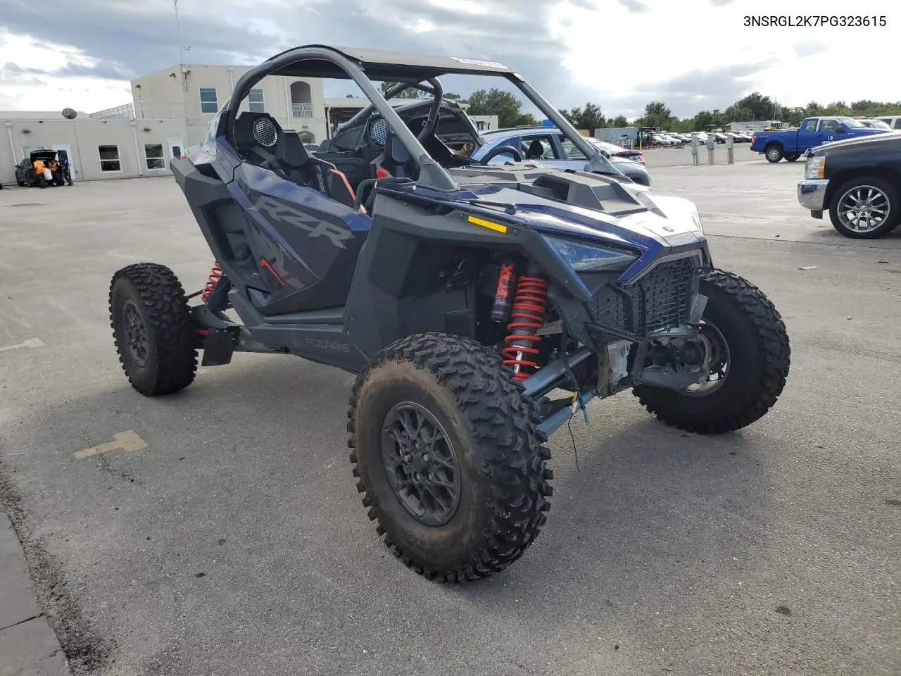 2023 Polaris Rzr Pro R Ultimate Launch Edition VIN: 3NSRGL2K7PG323615 Lot: 75037184