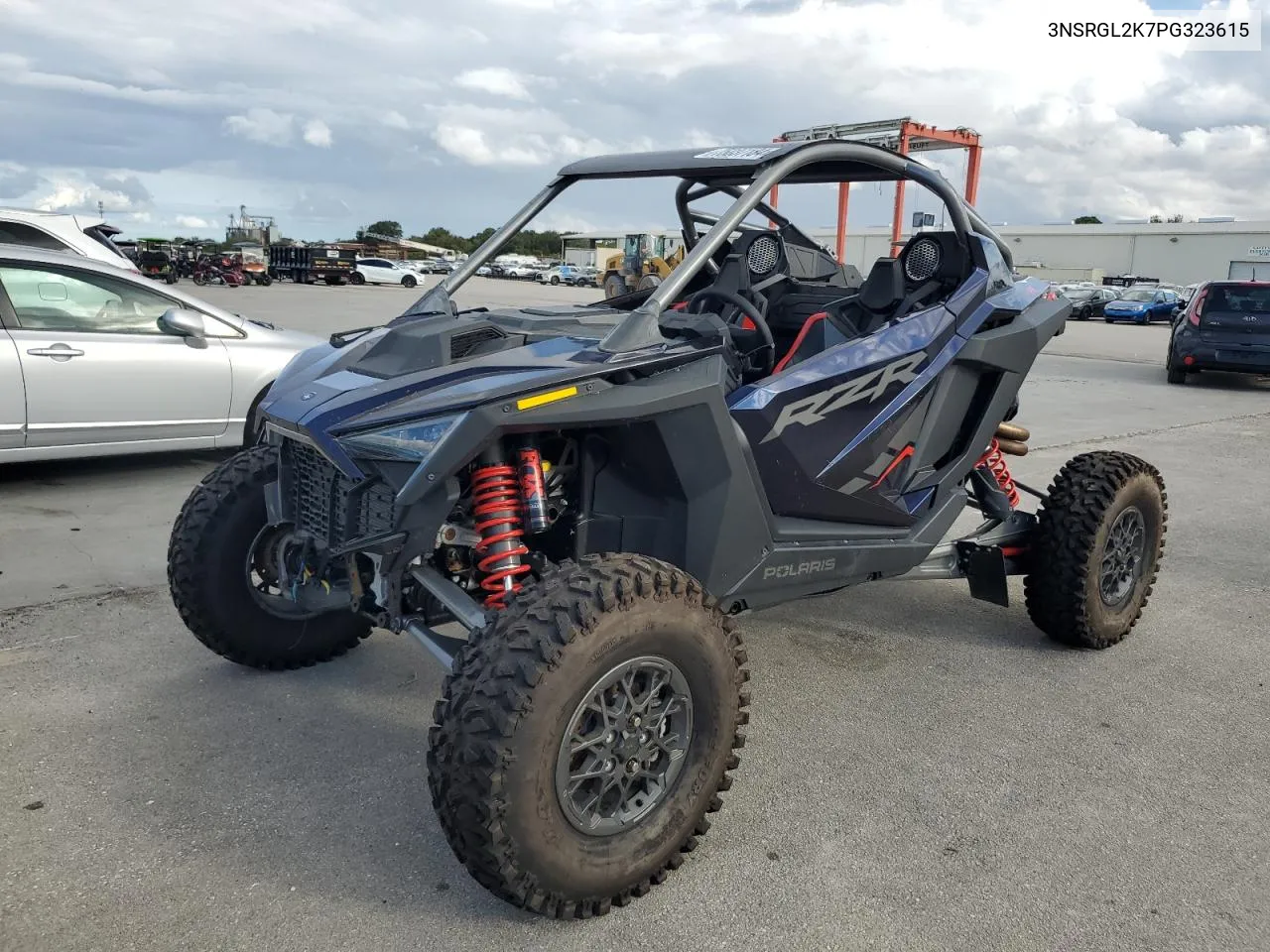 2023 Polaris Rzr Pro R Ultimate Launch Edition VIN: 3NSRGL2K7PG323615 Lot: 75037184