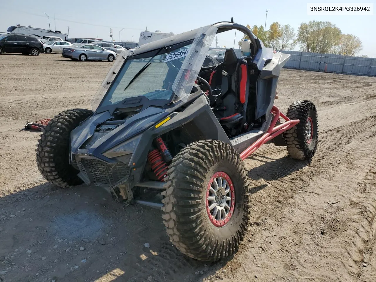 2023 Polaris Rzr Pro R Ultimate Launch Edition VIN: 3NSRGL2K4PG326942 Lot: 75299894