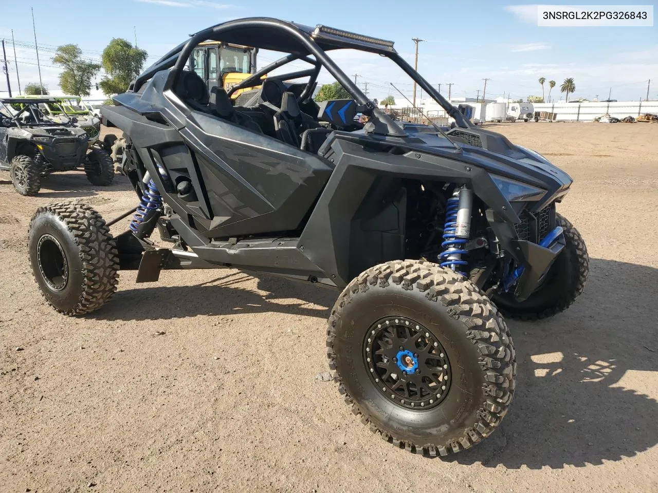 2023 Polaris Rzr Pro R Ultimate Launch Edition VIN: 3NSRGL2K2PG326843 Lot: 78511584