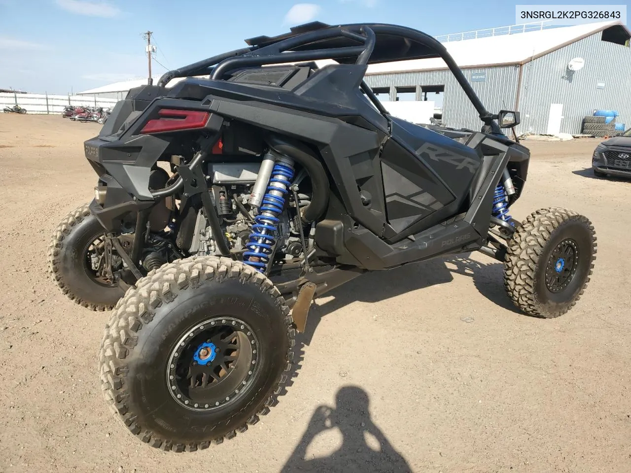 2023 Polaris Rzr Pro R Ultimate Launch Edition VIN: 3NSRGL2K2PG326843 Lot: 78511584