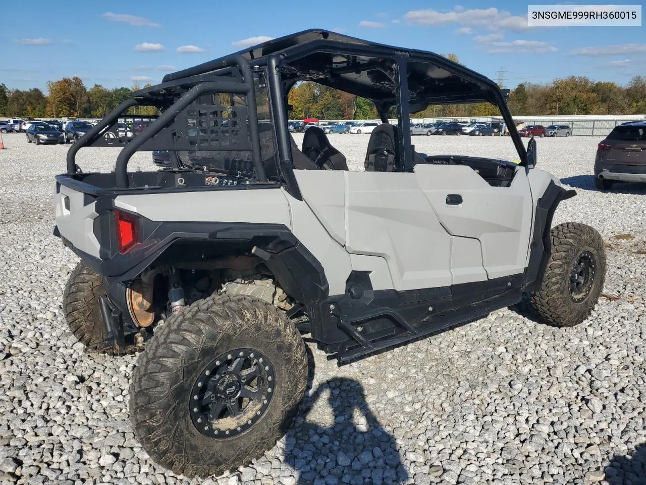 2024 Polaris General Xp 4 1000 Sport VIN: 3NSGME999RH360015 Lot: 76667224