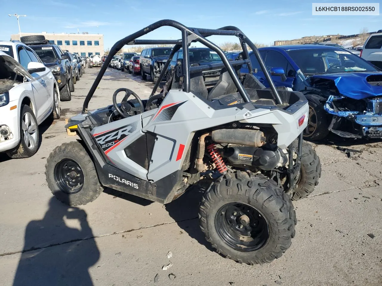 2024 Polaris Rzr 200 Efi VIN: L6KHCB188RS002550 Lot: 76956064