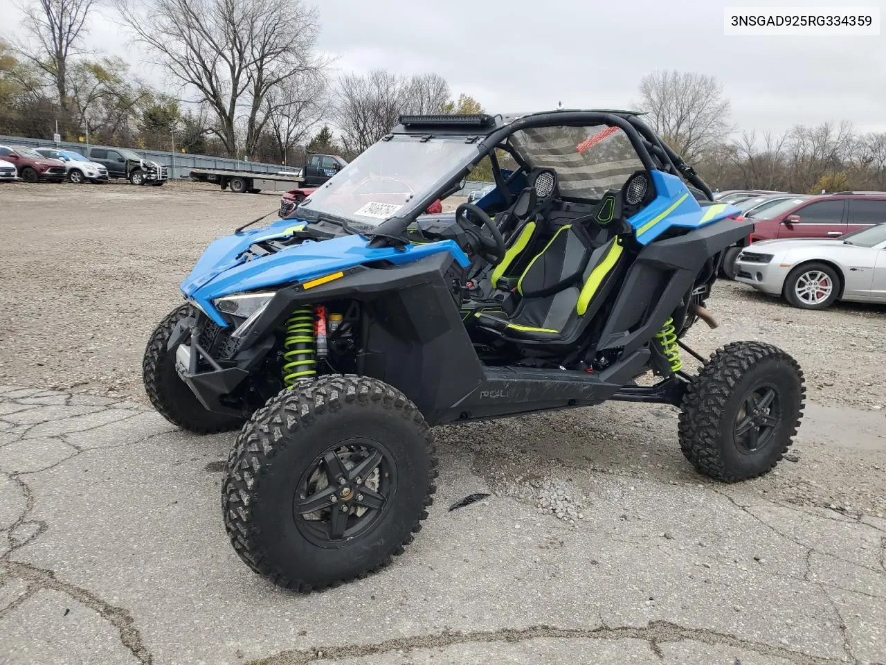 3NSGAD925RG334359 2024 Polaris Rzr Turbo R Ultimate