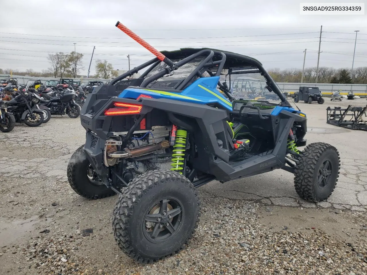 3NSGAD925RG334359 2024 Polaris Rzr Turbo R Ultimate