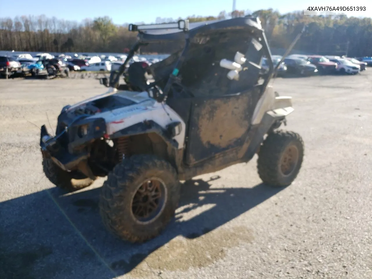 2009 Polaris Ranger Rzr VIN: 4XAVH76A49D651393 Lot: 80433374